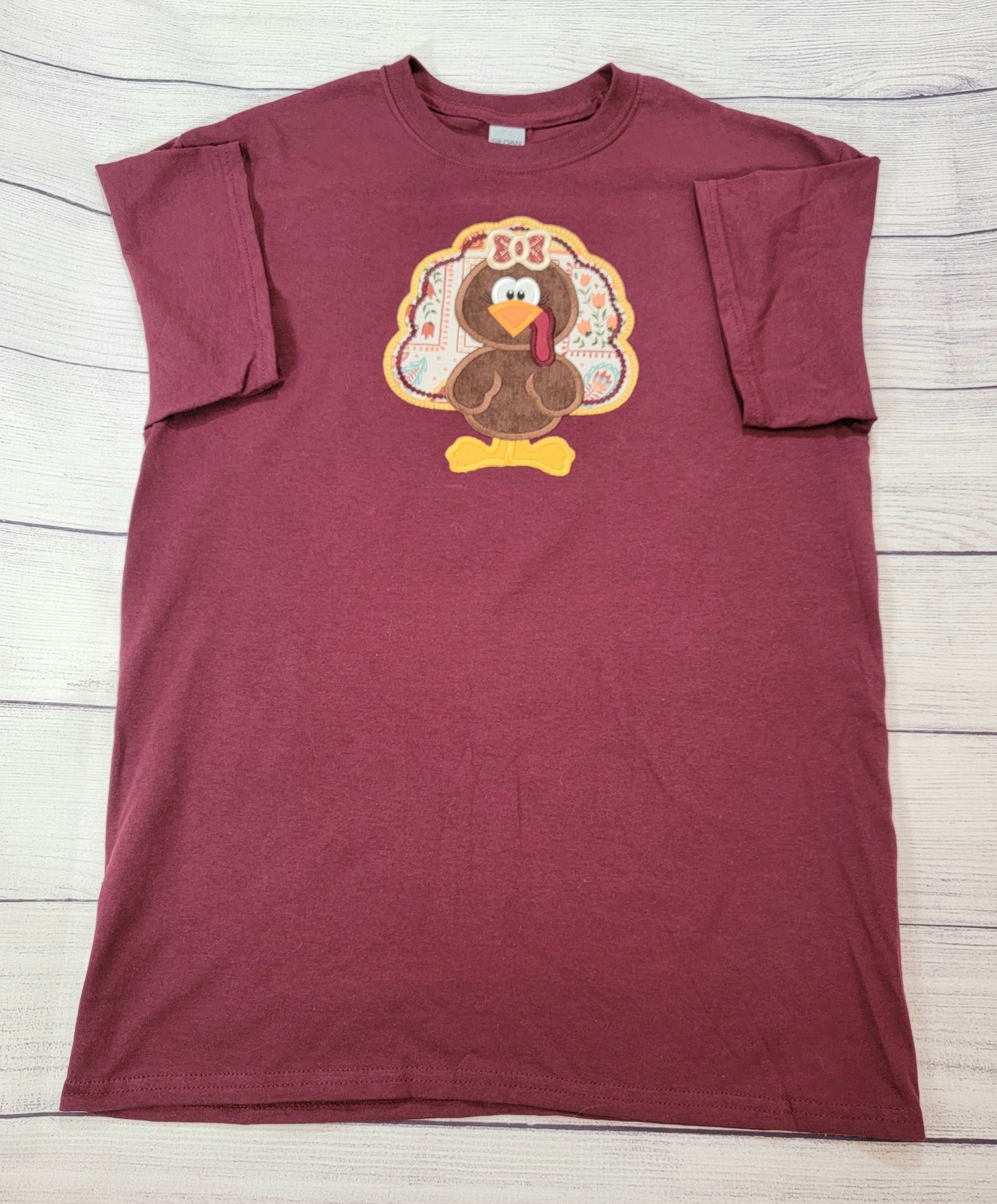 Womens Thanksgiving T-Shirt | Turkey | Fall image 1