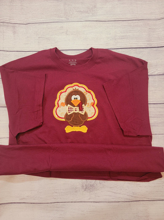Mens Thanksgiving T-Shirt | Turkey | Fall image 0
