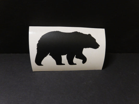 Bear l Bear Print l Vinyl Decal Sticker for Car, Laptop, Yeti Cups, Hydro image 0