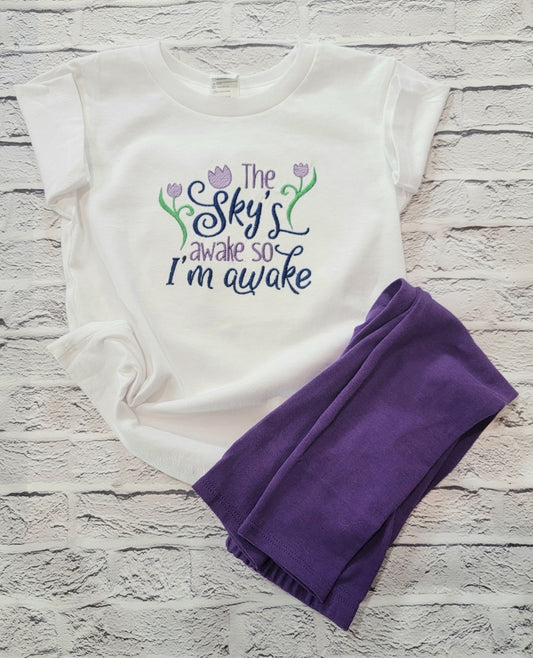 Princess Quotes Tee Shirt | Embroidered image 0