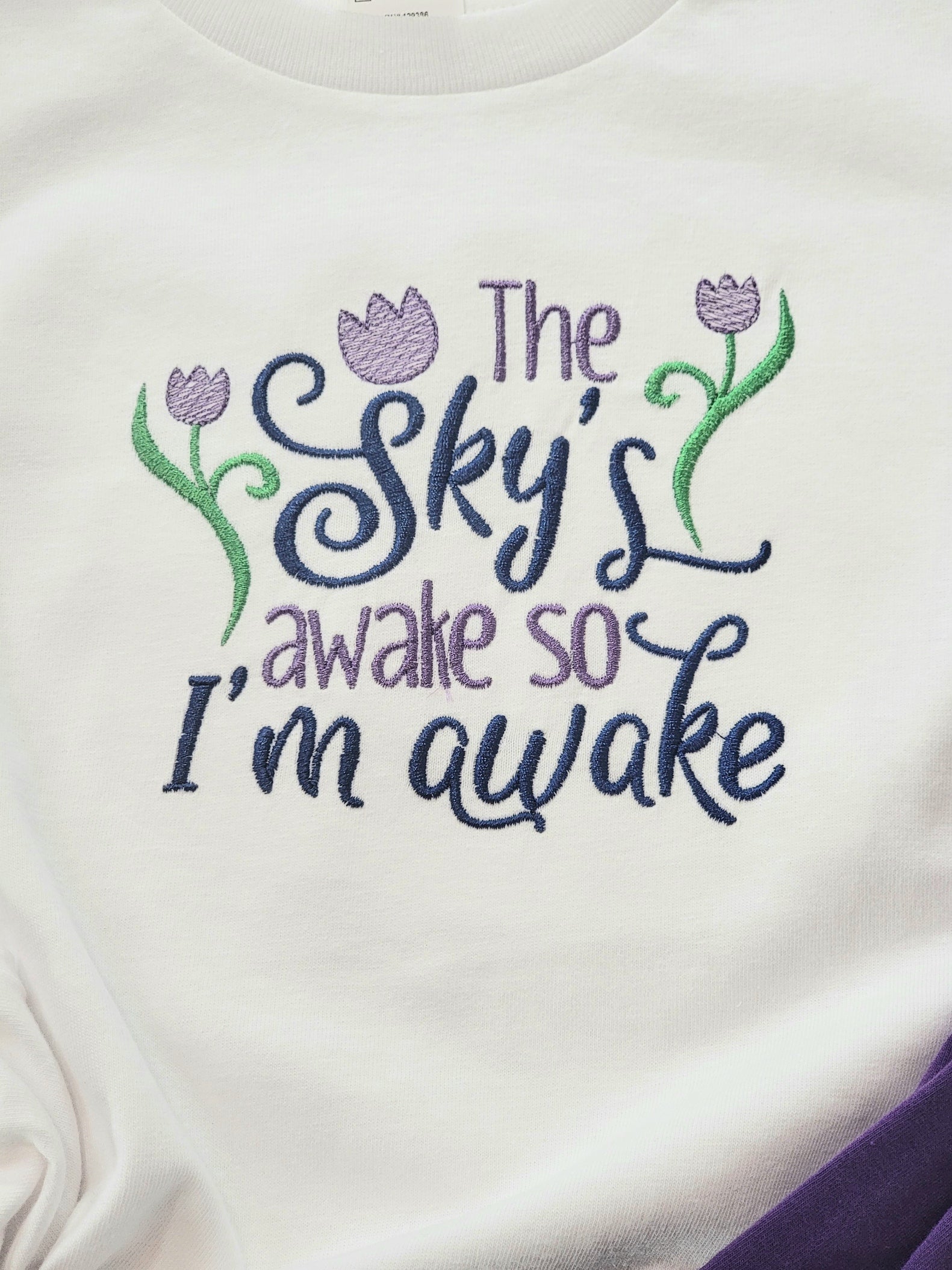 Princess Quotes Tee Shirt | Embroidered image 1